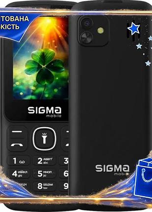 Dm мобільний телефон sigma специфікація 2.2 mobile x-style 242 lucky кнопковий чорний 2 mini-sim з дис spe|lz