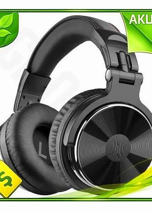 Ve наушники oneodio pro 10 new version проводные для dj с микрофоном 32 ом 110 дб mini jack 6.3 мм 3.5 n6w_ver
