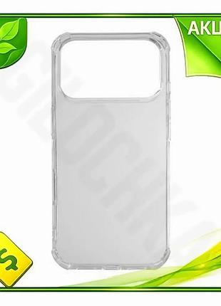 Ve бампер clear tpu для new version apple iphone 17 pro прозорий поліуретановий чохол антивібраційний n6w_ver