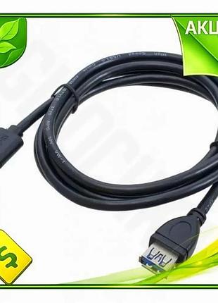 Ve кабель usb 3.0 am new version - usb af 1.8 м черный patron удлинитель для компьютера и ноутбука usb n6w_ver