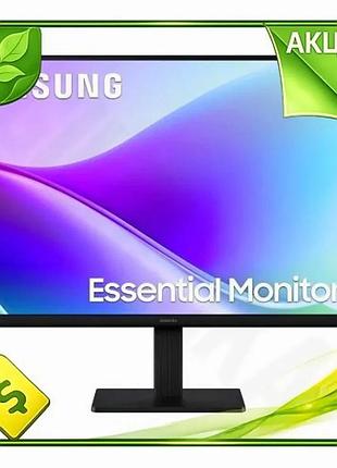 Ve монітор 24 дюйми samsung new version essential s3 ips 1920x1080 120 гц для комп'ютера з 2 hdmi чорн n6w_ver