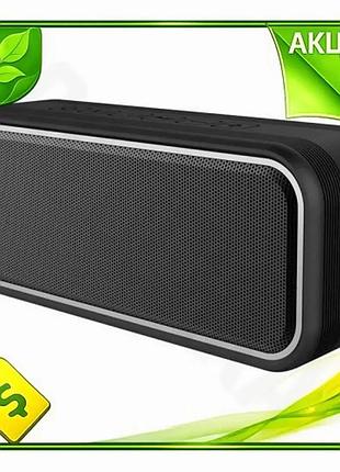 Ve акустична система pixus rave new version 40 вт bluetooth 5.0 портативна колонка з водозахистом ipx7 n6w_ver