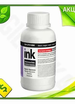 Ve чернила colorway пигментные black new version 200 мл для canon принтеров черные чернила для печати n6w_ver