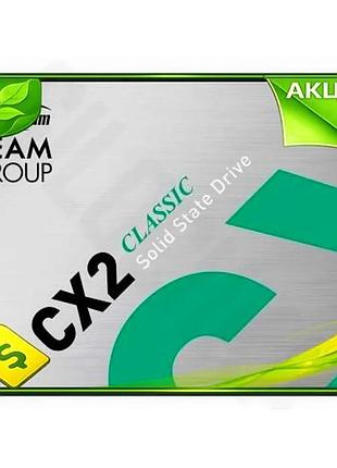 Ve твердотельный накопитель ssd 1tb new version team cx2 sata3 2.5 дюйма скорость 540 мб/с накопитель n6w_ver