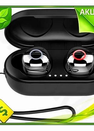 Ve бездротові навушники pixus storm new version tws чорні bluetooth 5.3 з мікрофоном для смартфона вак n6w_ver