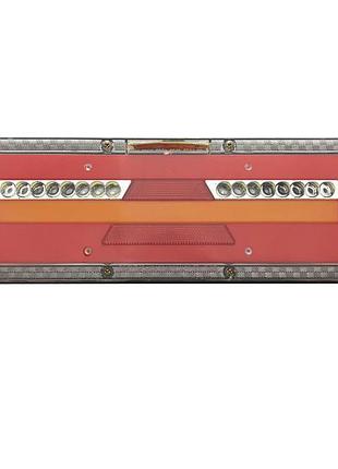 Задній ліхтар прямокутний 24v 457*129*21мм led-66 wd-0046 з проводом nai