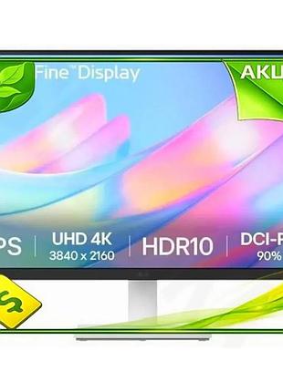 Ve монитор 27 дюймов lg new version ultrafine 4k ips для работы и графики с разрешением 3840x2160 мато n6w_ver
