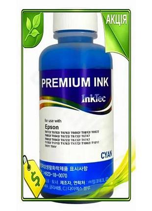 Ve чорнило inktec cyan 100 new version мл водорозчинне для epson фотодрук кольорове чорнило для принте n6w_ver