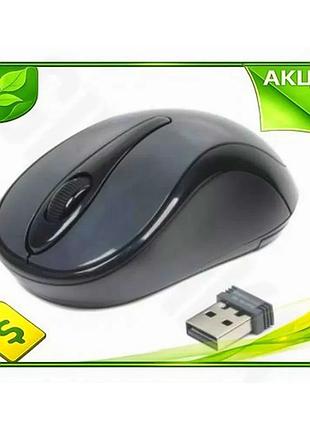 Ve миша a4tech бездротова оптична new version сірого кольору для комп'ютера usb v-track 1000 dpi симет n6w_ver