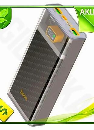 Ve універсальна мобільна батарея 20000 new version маг hoco power bank з led дисплеєм для смартфонів і n6w_ver