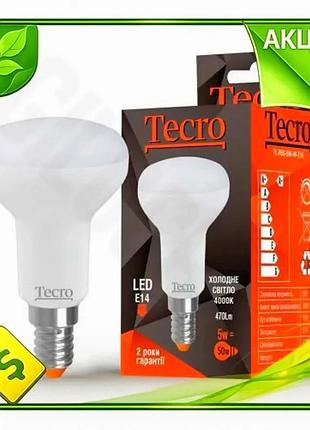 Ve светодиодная лампа e14 5w new version 4000k r50 tecro нейтральный свет для освещения помещений энер n6w_ver