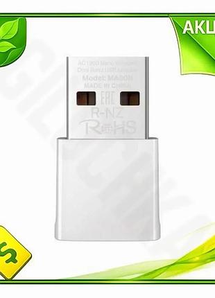 Ve мережевий адаптер mercusys usb new version wifi 5 для пк і ноутбука 2.4 ггц 5 ггц бездротовий адапт n6w_ver