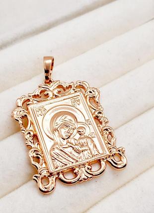 Іконка богородиця, медзолото xuping jewelry po.