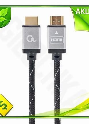Ve кабель hdmi 5 м new version cablexpert чорний hdmi v1.4 для підключення телевізора монітора відеопр n6w_ver