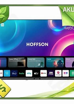 Ve телевизор 40 дюймов hoffson new version led full hd 1920x1080 smart tv для дома телевизор с wi-fi и n6w_ver