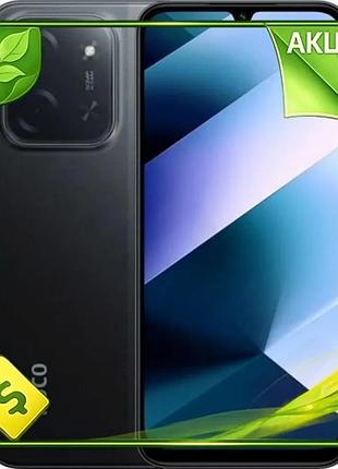 Ve смартфон poco c85 чорний new version з 2 nano-sim 6.9 дюймів 8 ядер 8 гб 256 гб 50 мп камера для фо n6w_ver