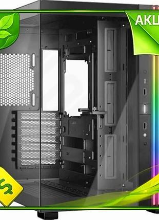 Ve корпус be quiet! light new version base 600 dx black midi tower для пк з argb підсвічуванням та заг n6w_ver