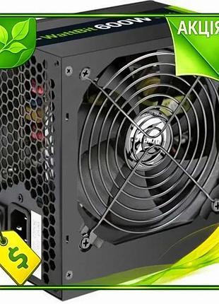 Ve блок питания 600 вт new version zalman wattbit ii черный для пк стабильное питание компьютера 120мм n6w_ver