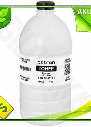 Ve тонер чорний 1 кг new version patron для принтерів brother hl-1112 dcp-1521 замінник картриджа для n6w_ver