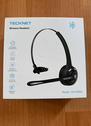 Беспроводная bluetooth гарнитура tecknet tk-hs004 для пк