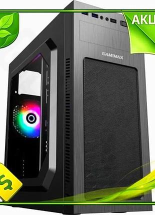 Ve корпус gamemax mid tower new version чорний для пк atx micro atx mini itx з usb 3.0 type-c охолодже n6w_ver