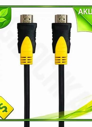Ve кабель hdmi 1 м new version maxxter v2.0 чорний для підключення телевізора і монітора відеокабель n6w_ver