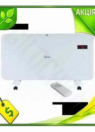 Ve конвектор midea 1500w настенный new version напольный обогреватель с пультом управления таймером 24 n6w_ver