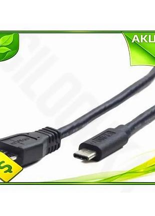 Ve кабель type-c microusb 1 new version м black cablexpert для зарядки и передачи данных черный кабель n6w_ver
