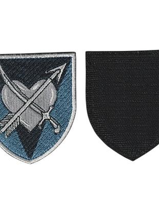 Шеврон военный / армейский, 39 отдельная бригада береговой обороны корпус морской пехоты, всу 8 см * 7 см