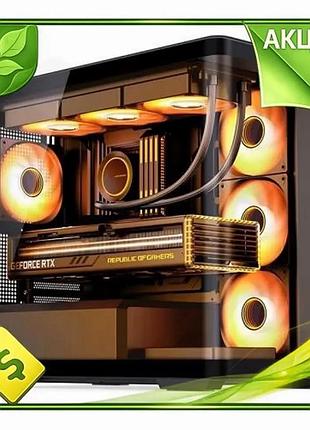 Ve корпус jonsbo d300 black new version mini tower для micro atx mini itx з загартованим склом охолодж n6w_ver