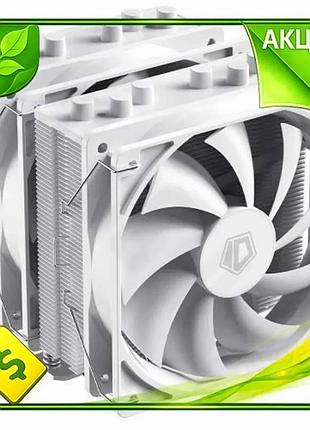 Ve кулер для процесора id-cooling new version se-206-xt white 2x120 мм активне охолодження для intel a n6w_ver