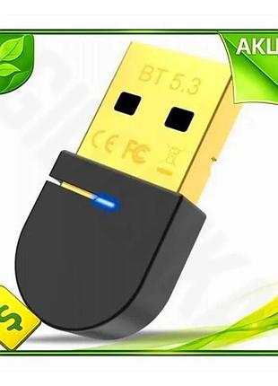 Ve адаптер usb bluetooth stlab new version v5.3 черный беспроводной адаптер для пк ноутбука смартфона n6w_ver