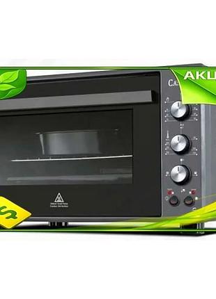 Ve электродуховка castle 1300w 40л new version конвекция для выпечки и приготовления пищи с подсветкой n6w_ver