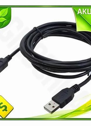 Ve кабель usb 2.0 am new version - usb bm 3 м черный patron для подключения периферии компьютера шнур n6w_ver