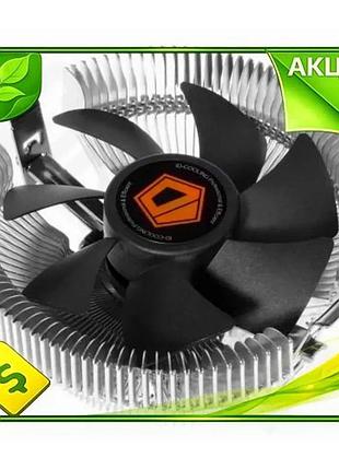 Ve кулер для процесора id-cooling new version алюмінієвий 92 мм pwm для intel amd активне охолодження n6w_ver