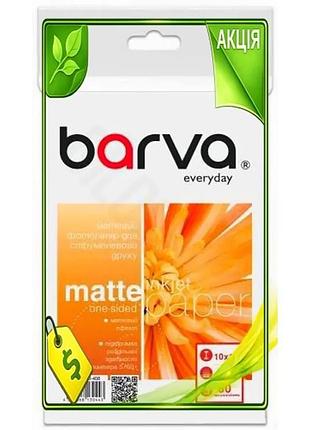 Ve фотопапір barva матовий a6 new version 190 г/м2 60 арк для друку фотографій та зображень папір для n6w_ver