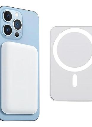 Павербанк magsafe 5000 ма·год, зовнішня батарея портативна швидка зарядка для iphone
