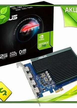 Ve відеокарта asus geforce gt730 new version 2гб gddr5 для офісних комп'ютерів пасивне охолодження 4xh n6w_ver