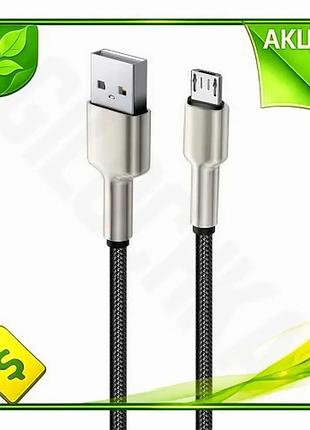 Ve кабель usb 2.0 am new version - microusb 1 м colorway чорний зарядний кабель для смартфонів і планш n6w_ver