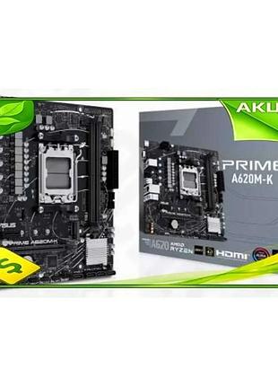 Ve материнська плата am5 asus new version prime a620m-k 2xddr5 для ігрового пк microatx материнка для n6w_ver