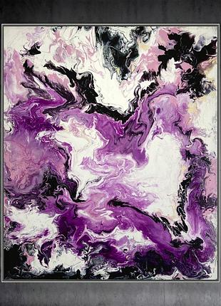 Абстракція в техніці fluid art