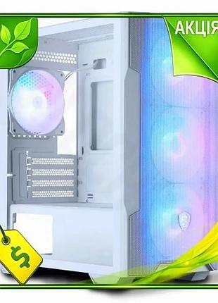 Ve корпус msi mag forge new version m100r white micro tower для micro-atx mini-itx з argb підсвічуванн n6w_ver