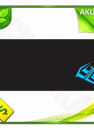 Ve килимок для миші aula new version mp-xl чорний 900x400x3 мм ігровий килимок для комп'ютера гладка п n6w_ver