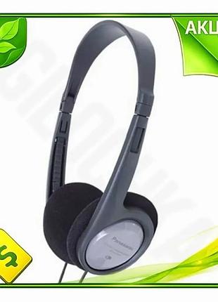 Ve наушники panasonic grey накладные new version из mini jack 3,5 мм для смартфона с регулируемым огол n6w_ver