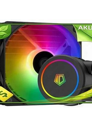 Ve система жидкостного охлаждения id-cooling new version fx120 argb для процессора до 150 вт гидрокуле n6w_ver