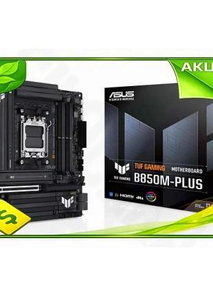 Ve материнська плата asus tuf new version gaming b850m-plus am5 для пк microatx з підтримкою ddr5 та 4 n6w_ver