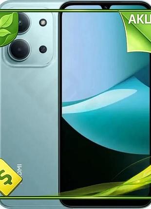 Ve смартфон xiaomi redmi 15c new version mint green 6.9 дюймів 4 гб оперативної пам'яті 128 гб пам'яті n6w_ver