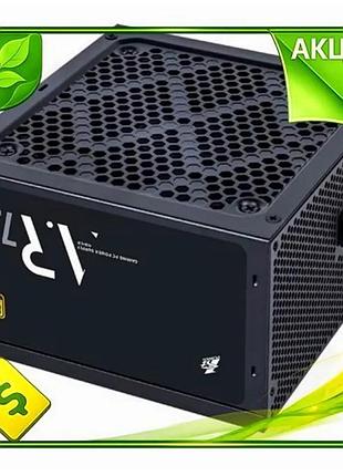 Ve блок питания 750 вт new version 1stplayer 80 plus gold для пк с активным pfc бесшумный охладитель n6w_ver