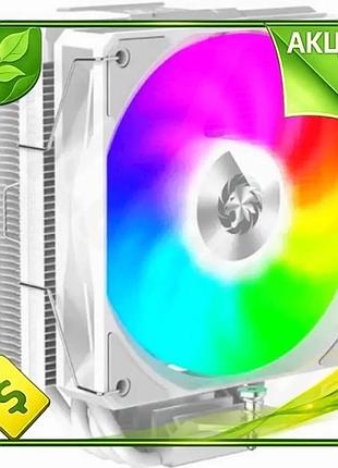 Ve кулер для процесора gamemax new version sigma 520 digital білий з argb активне охолодження для inte n6w_ver