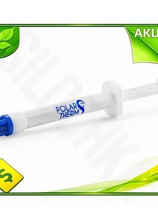Ve термопаста polartherm x-10 2 new version г шприц 3.8 вт/мк охлаждающая паста для процессора и видео n6w_ver
